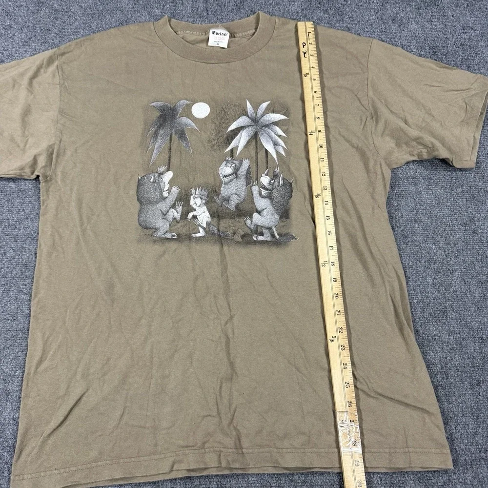 Vintage Where The Wild Things Are T Shirt Mens XL 90s Promo Wild Rumpus USA